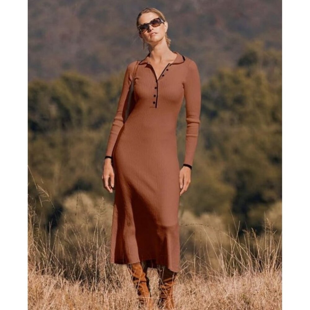 MEROKEETY SWEATER DRESS - Picture 2 of 7